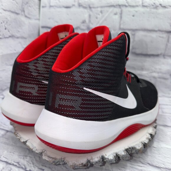 Nike Mens Air Precision NBK Black University Red Size 12 Basketball Shoes main image 7
